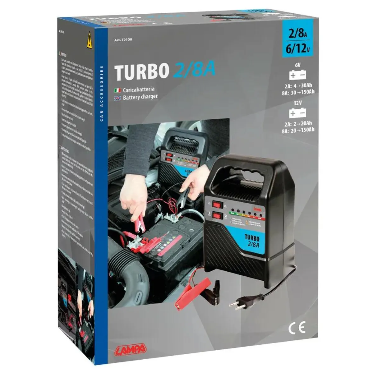 Hot Acculader turbo 6-12V 2-8A Acculaders & Starthulpen