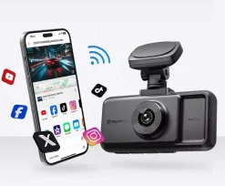 Hot A6 3CH 2K Touch Wifi GPS 64gb dashcam Dashcams