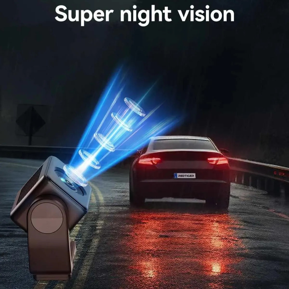 A4 4K Touch Wifi GPS 2CH 64gb dashcam Dashcams