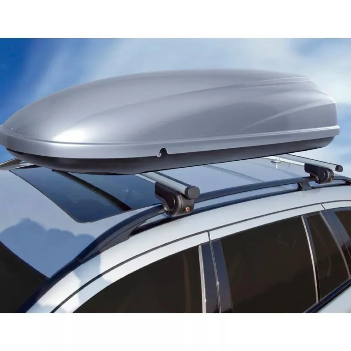 Clearance Aluminium Driver 124 cm - Universele dakdragerset Dakdragers