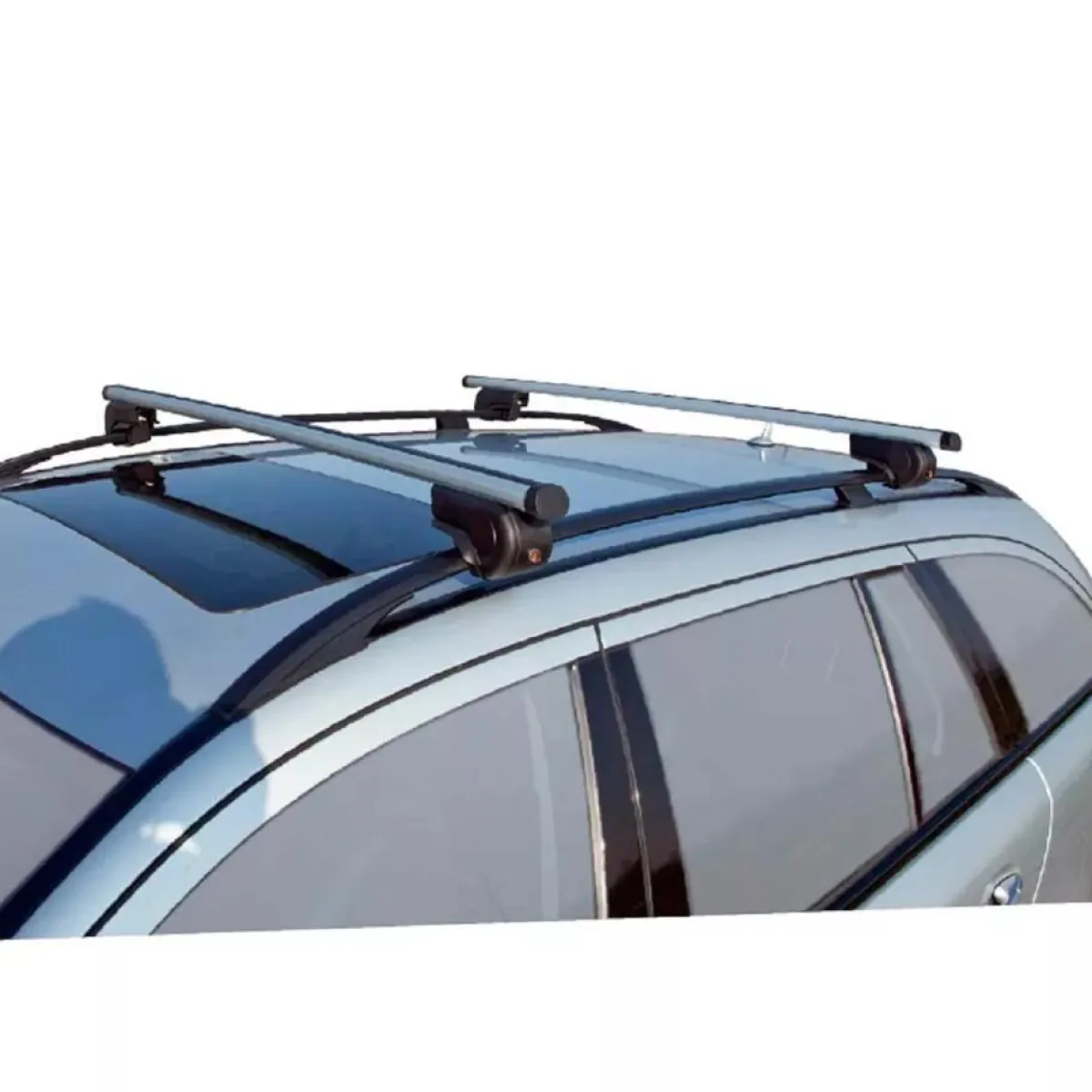 Clearance Aluminium Driver 124 cm - Universele dakdragerset Dakdragers