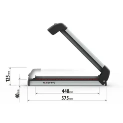 Aluminium skidrager - NK-40 Skidragers