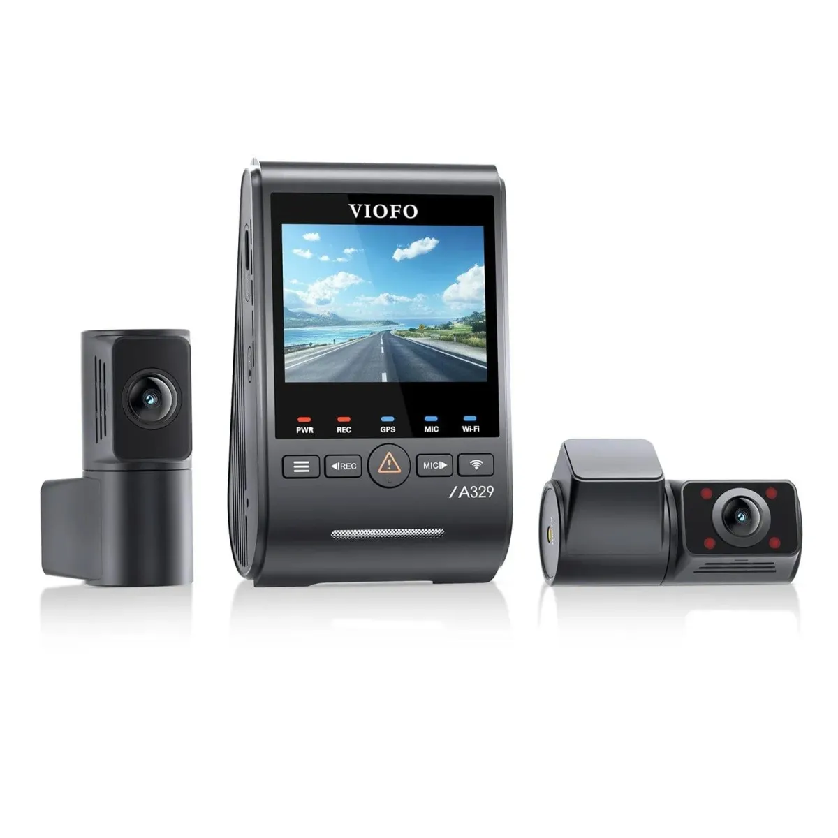 Online A329S 3CH 4K Wifi GPS dashcam Dashcams