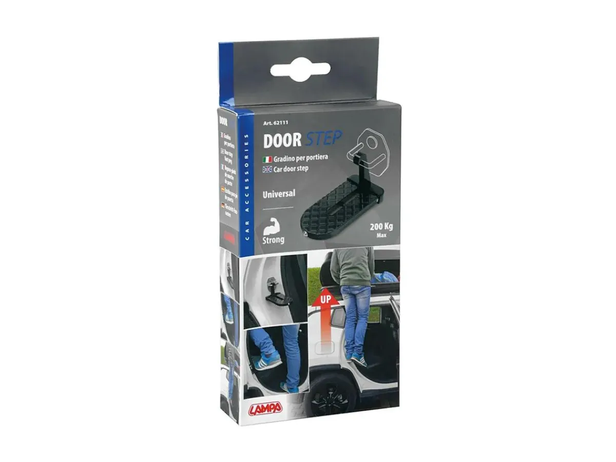 Autodeur opstapje met ruitenbreker Dakkoffer Accessoires
