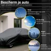 Online Autohoezen XL Zwart Autohoezen