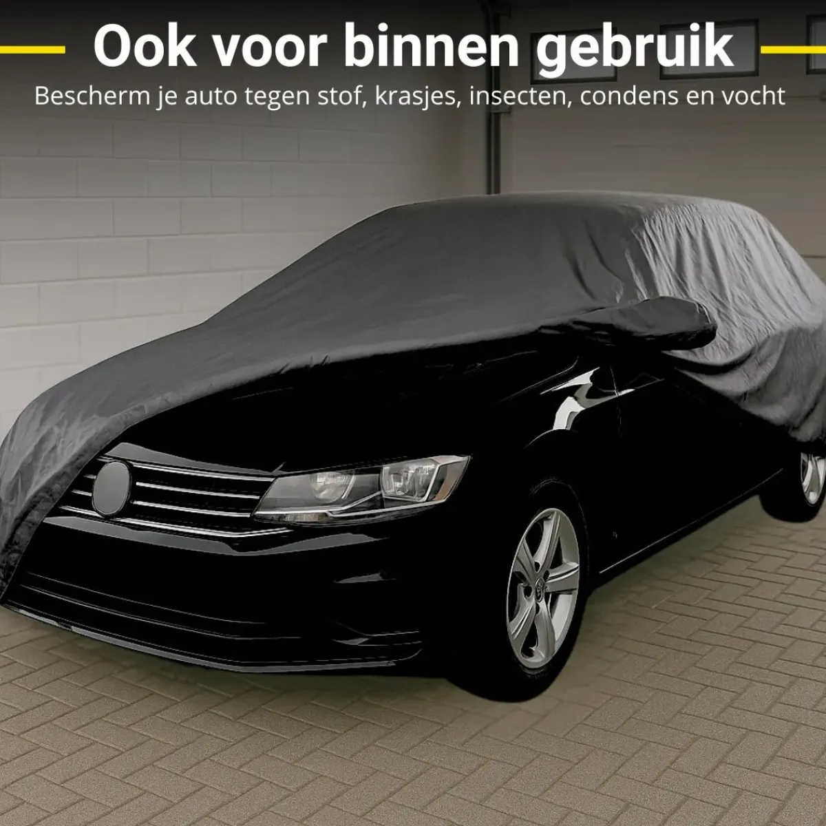 Online Autohoezen XL Zwart Autohoezen