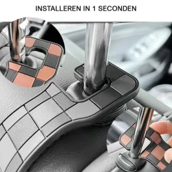 Sale Auto Hoofdsteun Haakjes Duo Organizers