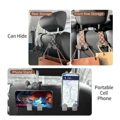 Sale Auto Hoofdsteun Haakjes Duo Organizers