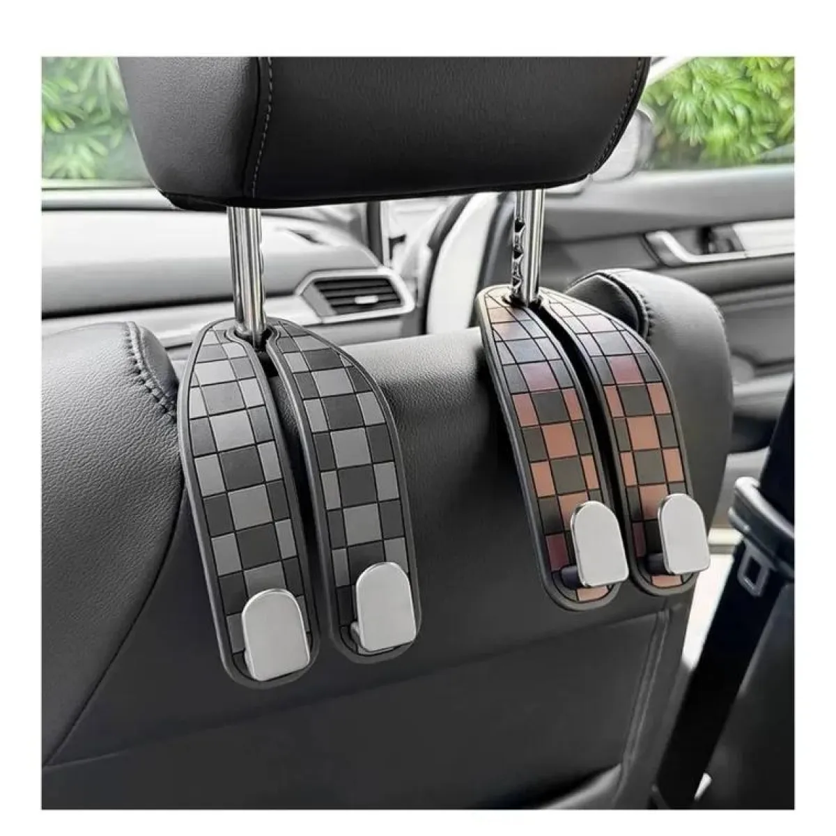New Auto Hoofdsteun Haakjes Split Organizers