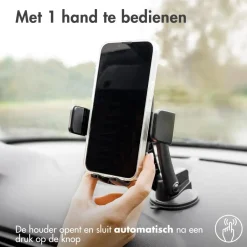 Autohouder - Dash / Raambevestiging Telefoon & Tablethouders