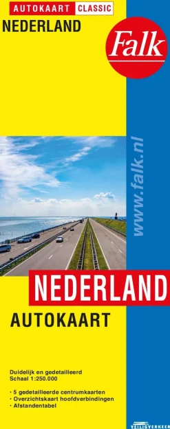 Sale autokaart Nederland Classic Wegenkaarten & Atlassen|Wegenkaarten