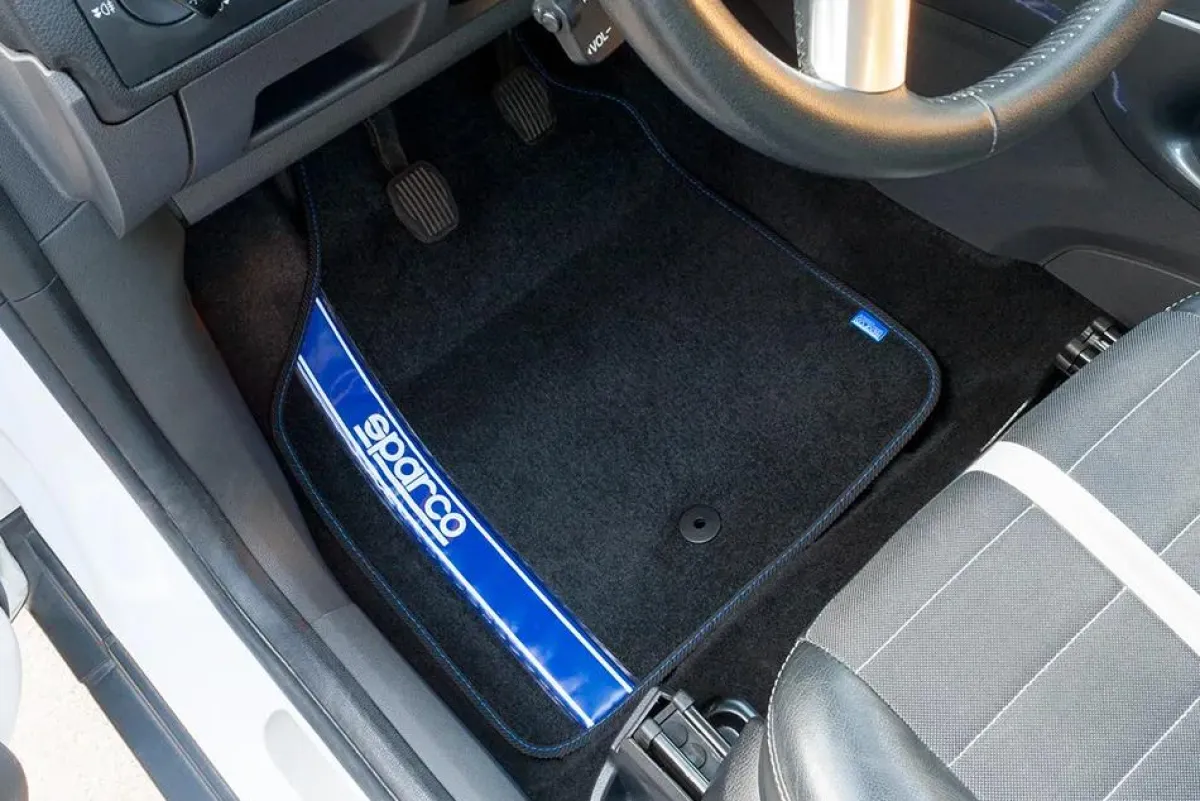 Hot Automatten set - Stof - Blauw Automatten