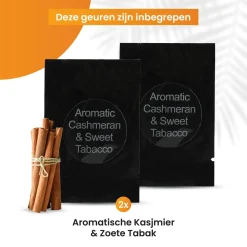 Sale Autoparfum Navulling - Kasjmier & Zoete Tabak Interieurverzorging