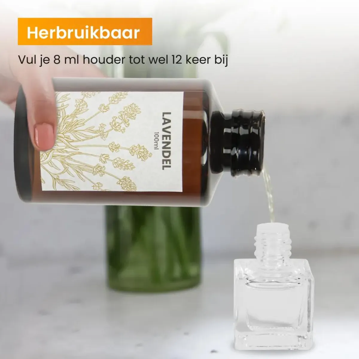 Autoparfum Navulling 'Lavendel' - 100ml Interieurverzorging