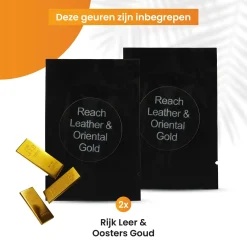 Best Autoparfum Navulling - Leer & Oosters Goud Interieurverzorging