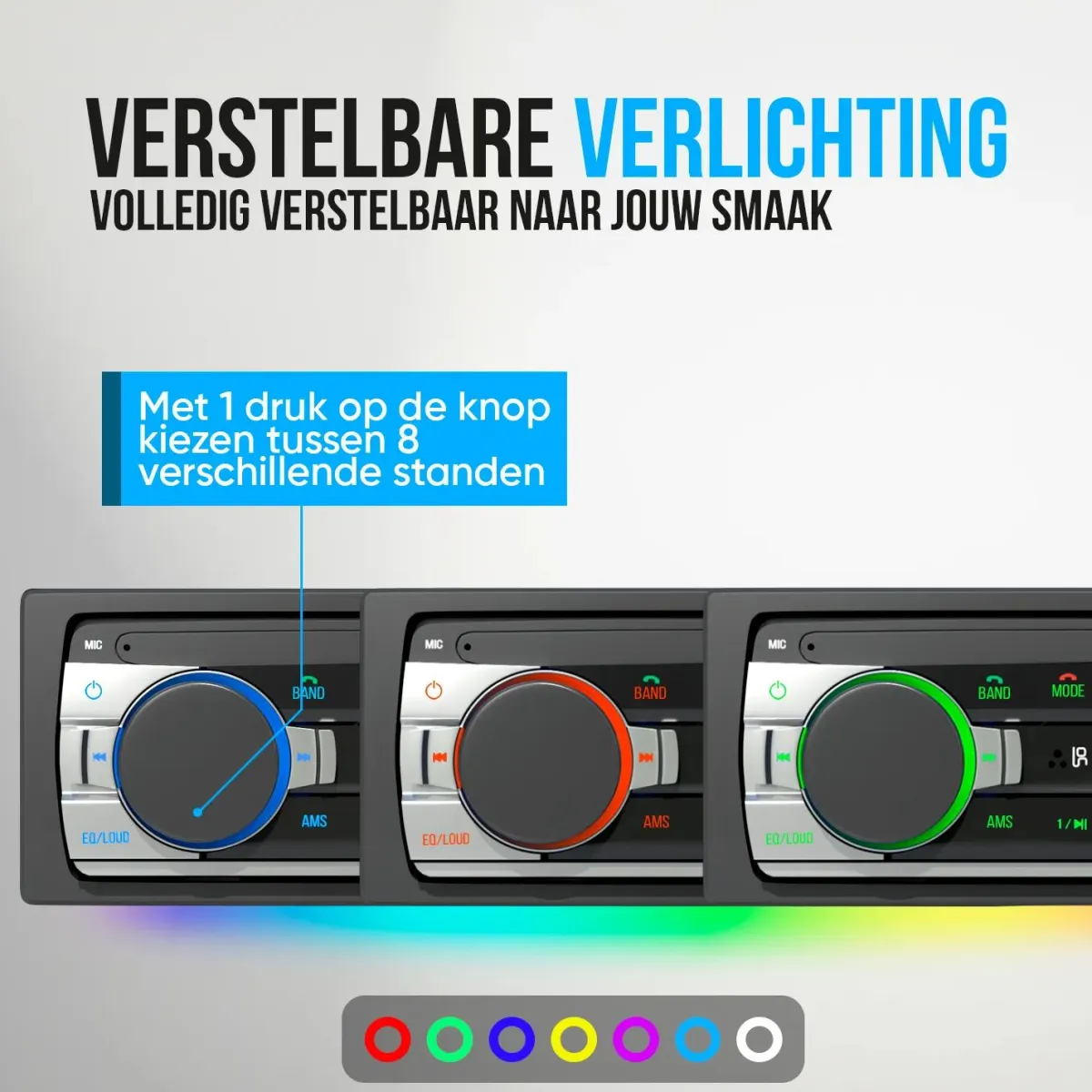 Best Autoradio met Bluetooth - 1DIN Autoradio'S