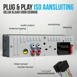 Best Autoradio met Bluetooth - 1DIN Autoradio'S