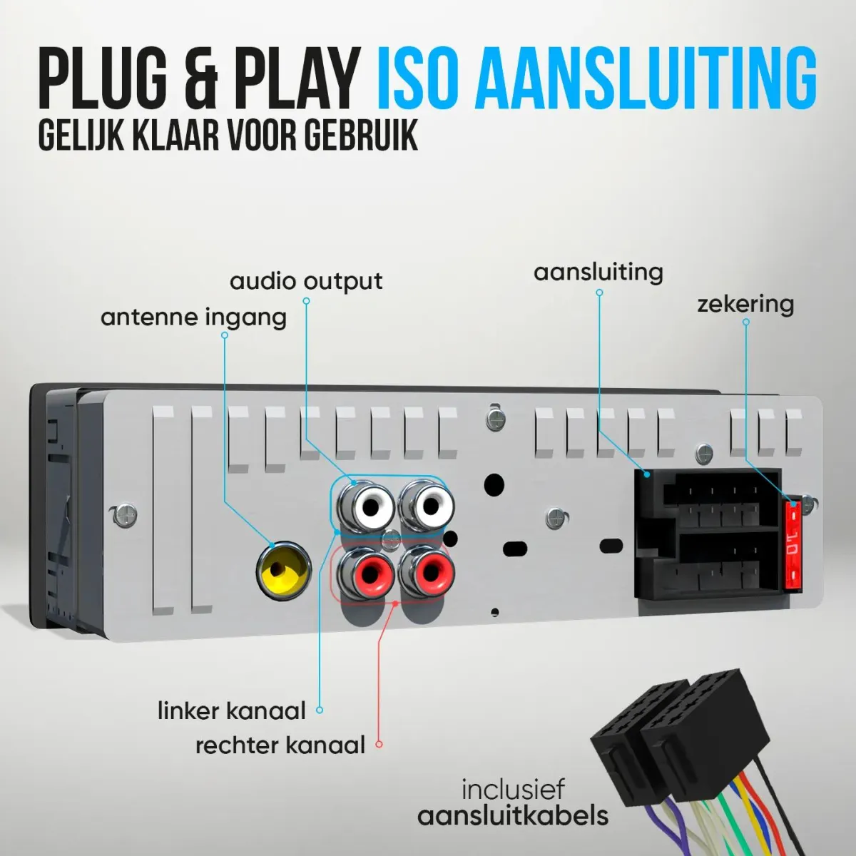 Best Autoradio met Bluetooth - 1DIN Autoradio'S