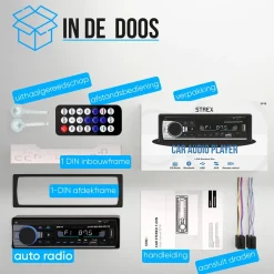 Best Autoradio met Bluetooth - 1DIN Autoradio'S