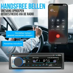 Best Autoradio met Bluetooth - 1DIN Autoradio'S