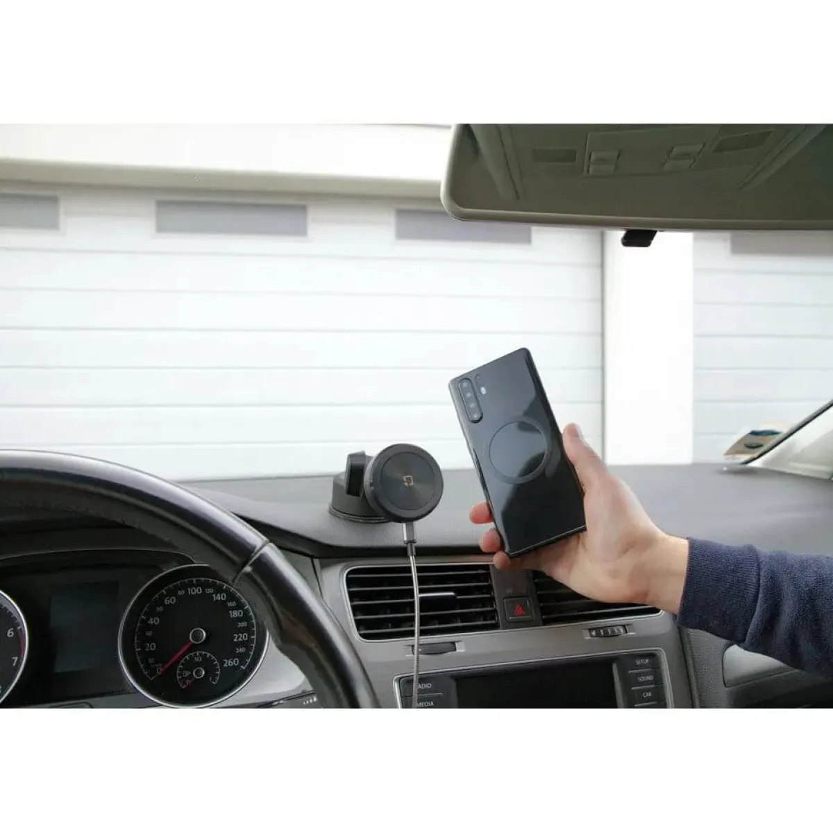 Sale Auto telefoonoplader met zuignap Telefoon & Tablethouders