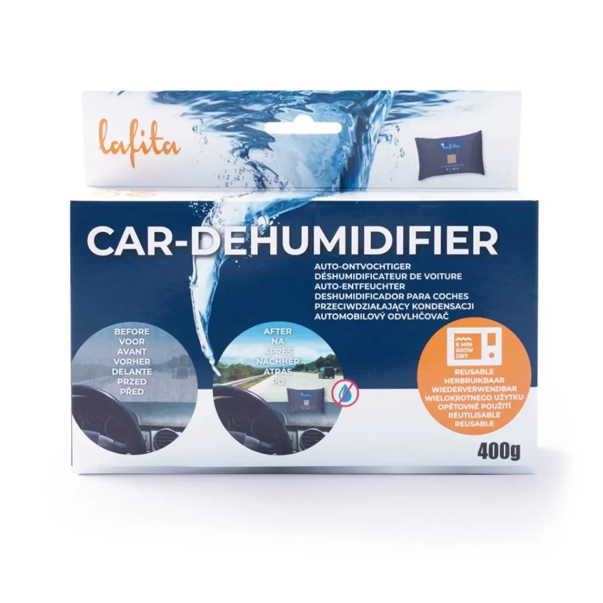 Sale Auto Vochtvanger - 1x - 400 gram Interieurverzorging