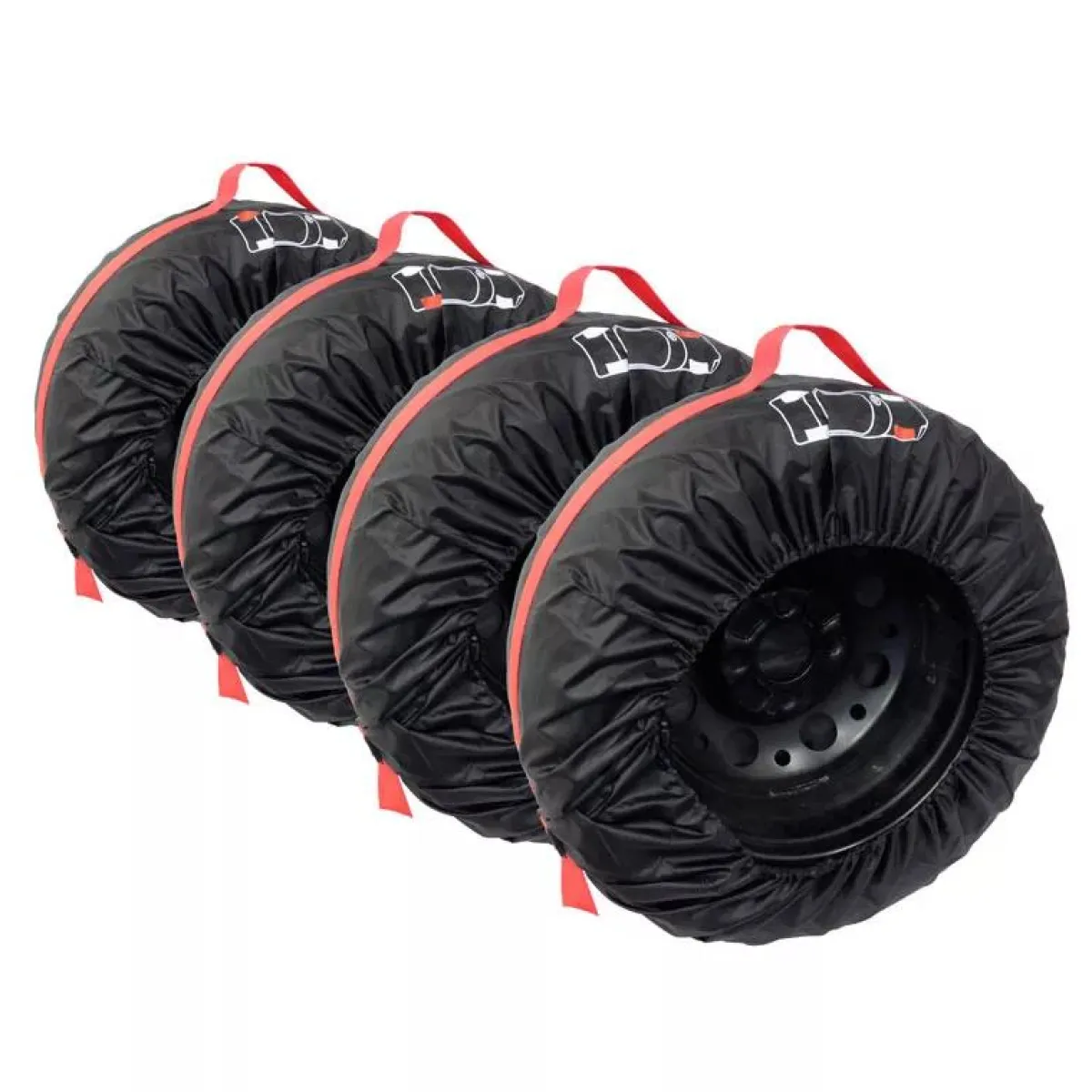 Outlet Bandenhoes 4 stuks 13-16 inch Autobanden & Accessoires|Autohoezen