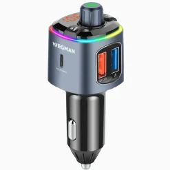 Discount Bluetooth FM Transmitter Carkit USB C Carkits