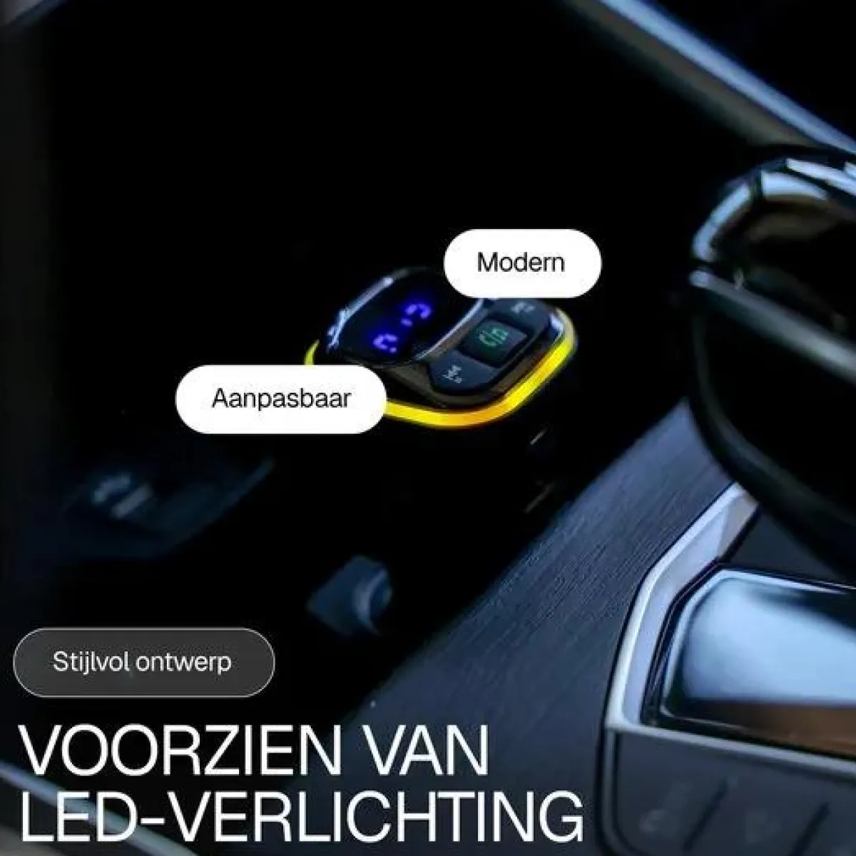 Discount Bluetooth FM Transmitter Carkit USB-C Carkits