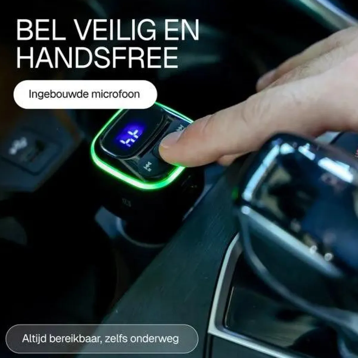 Discount Bluetooth FM Transmitter Carkit USB-C Carkits