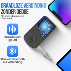 Outlet Bluetooth Receiver - 3.5MM AUX Carkits
