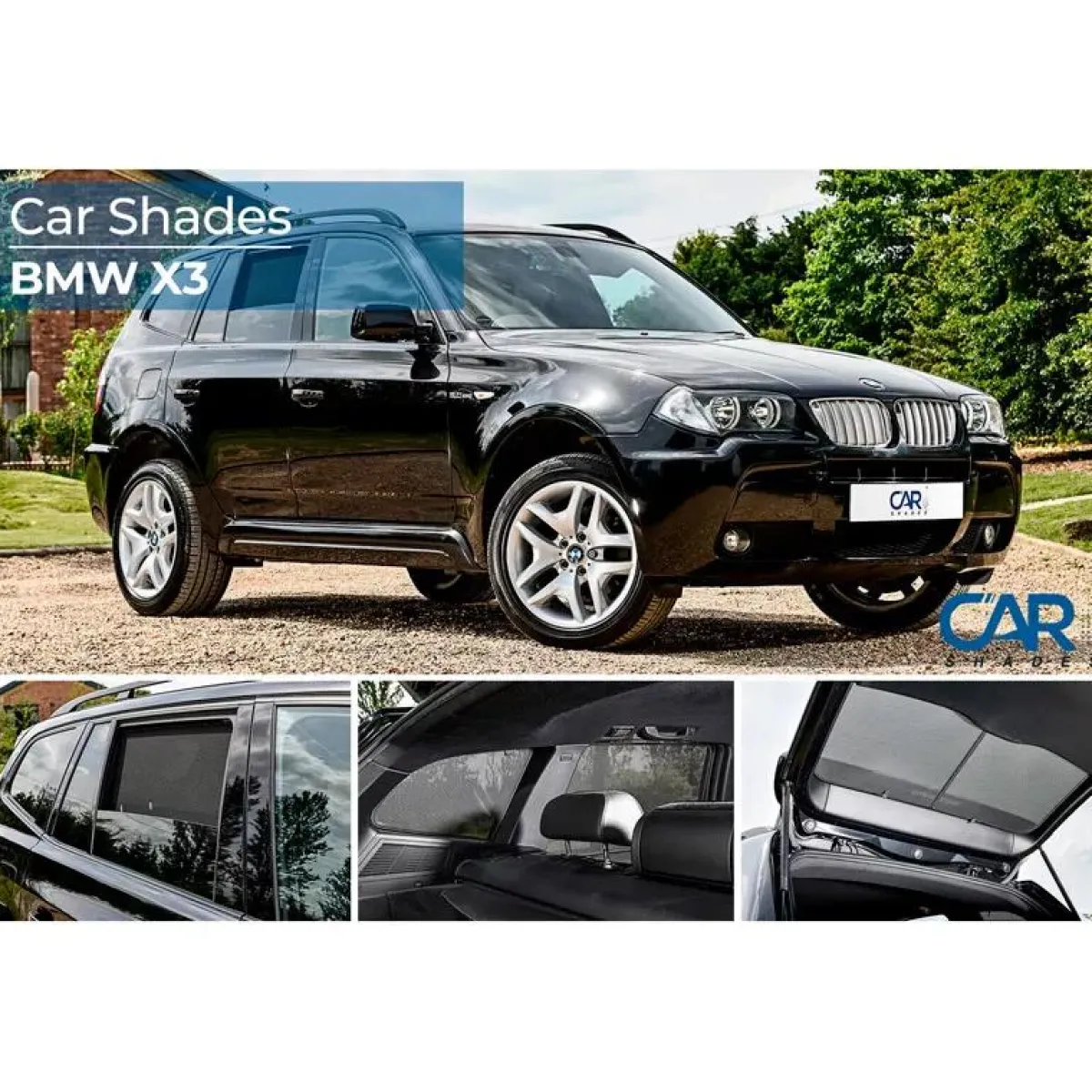 Sale BMW X3 E83 2003-2010 - Zonneschermen Autozonneschermen