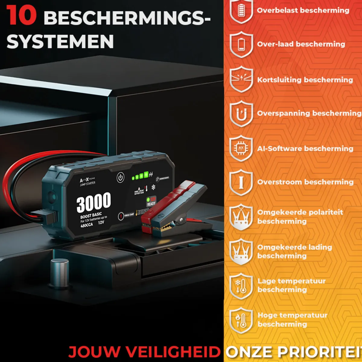 Discount Boost Basic - Jumpstarter & Starthulp - 480CCA Acculaders & Starthulpen