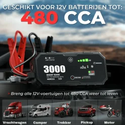 Discount Boost Basic - Jumpstarter & Starthulp - 480CCA Acculaders & Starthulpen