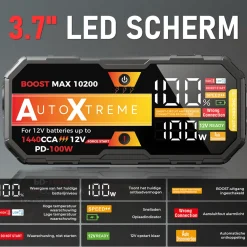 Hot Boost Max - Jumpstarter & Starthulp - 1440CCA Acculaders & Starthulpen