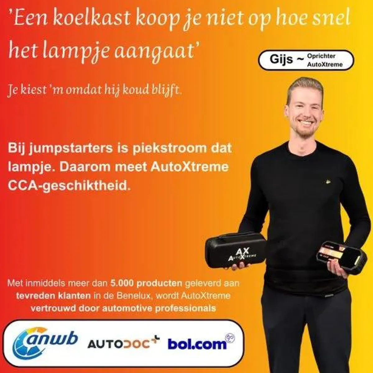 Online Boost Mini - Jumpstarter & Starthulp - 620CCA Acculaders & Starthulpen