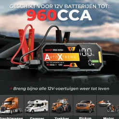 Best Boost Pro - Jumpstarter & Starthulp - 960CCA Acculaders & Starthulpen