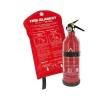 Outlet Brandblusser met manometer 1 kg met blusdeken Griekenland|Turkije