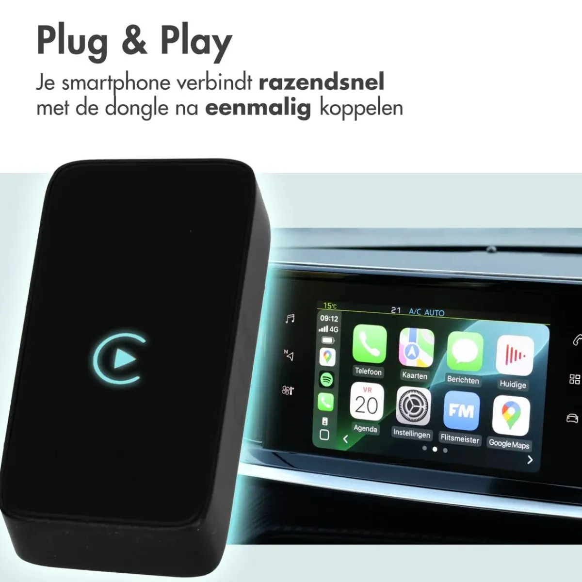 Hot CarPlay / Android Car Dongle Draadloze Ontvangers