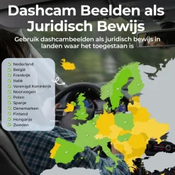 New CCT2500 Dashcam - FullHD - Dual - 120° Groothoek Dashcams