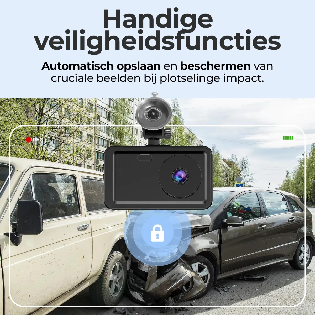 Outlet CCT1650 Dashcam - Full HD - 120° Groothoek Dashcams