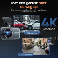 Sale 2CH Dashcam - WiFi GPS 4K 64GB - D1 Pro Dashcam Dashcams