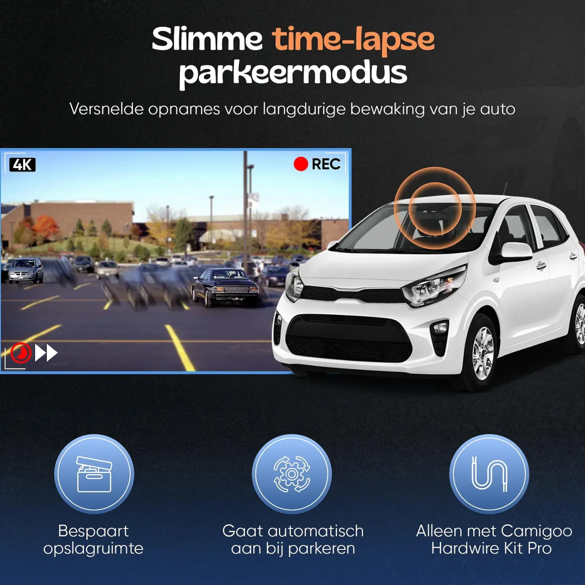 Clearance 2CH Dashcam - WiFi GPS 4K 64GB - X30 Pro Dashcam Dashcams