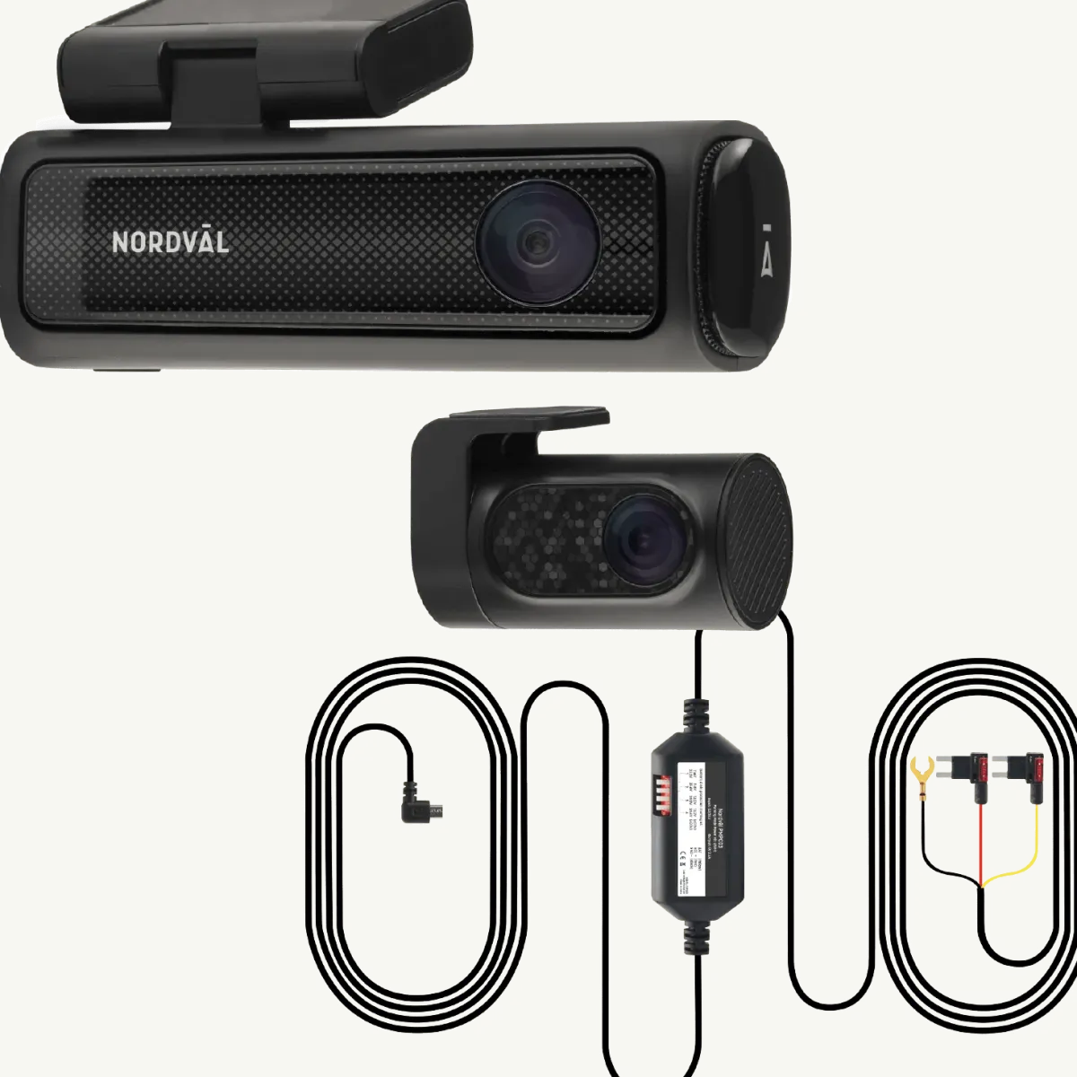 Outlet DC202-2CH Dashcam 4K 128GB + PMPC03 Dashcams