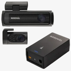 DC202-2CH 256GB + BP125 combi set Dashcams