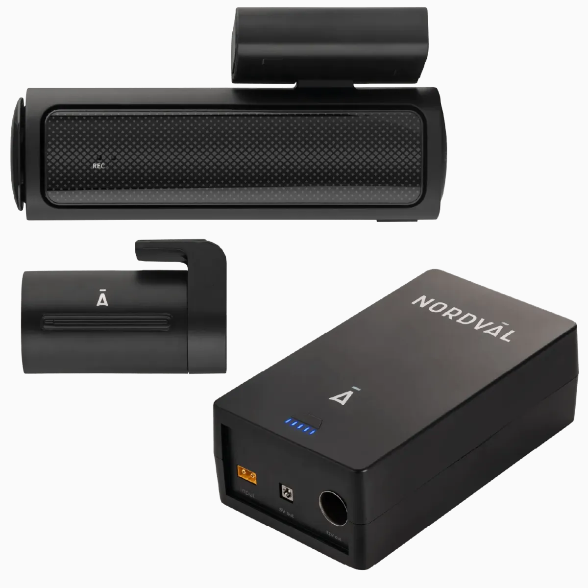 DC202-2CH 256GB + BP125 combi set Dashcams