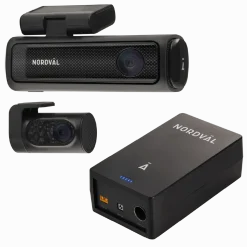 Outlet DC202-2CH 128GB + BP125 combi set Dashcams