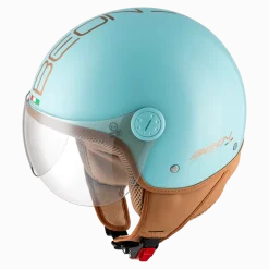 Hot Design Luxe Scooterhelm met vizier Motorhelmen