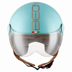 Hot Design Luxe Scooterhelm met vizier Motorhelmen