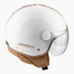 Sale Design Luxe Scooterhelm met vizier Motorhelmen
